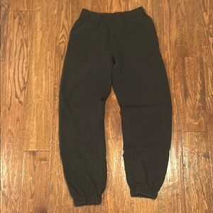 Brandy Melville Black rosa sweatpants